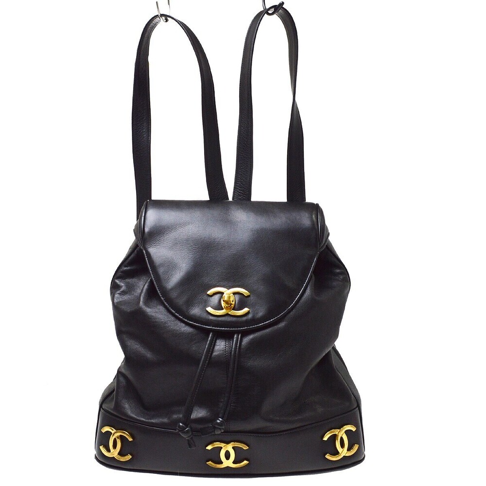 Chanel CC Backpack Lambskin